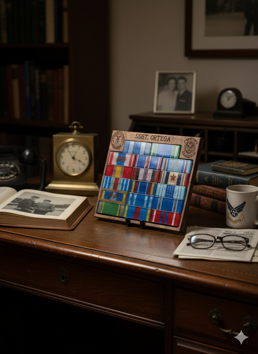 Military Ribbon Racks