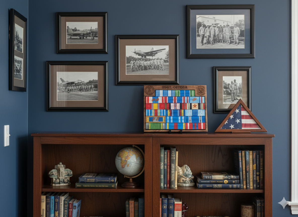 Military Ribbon Racks